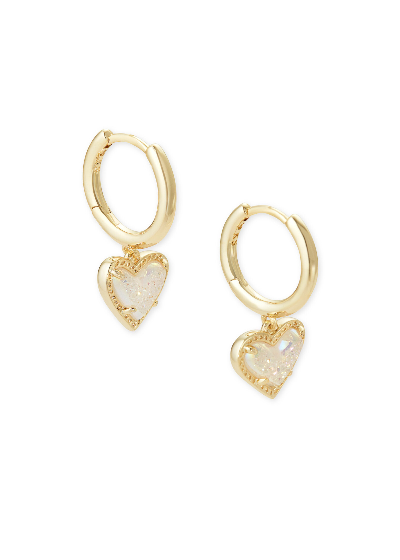 Kendra Scott ARI HEART HUGGIE EARRINGS