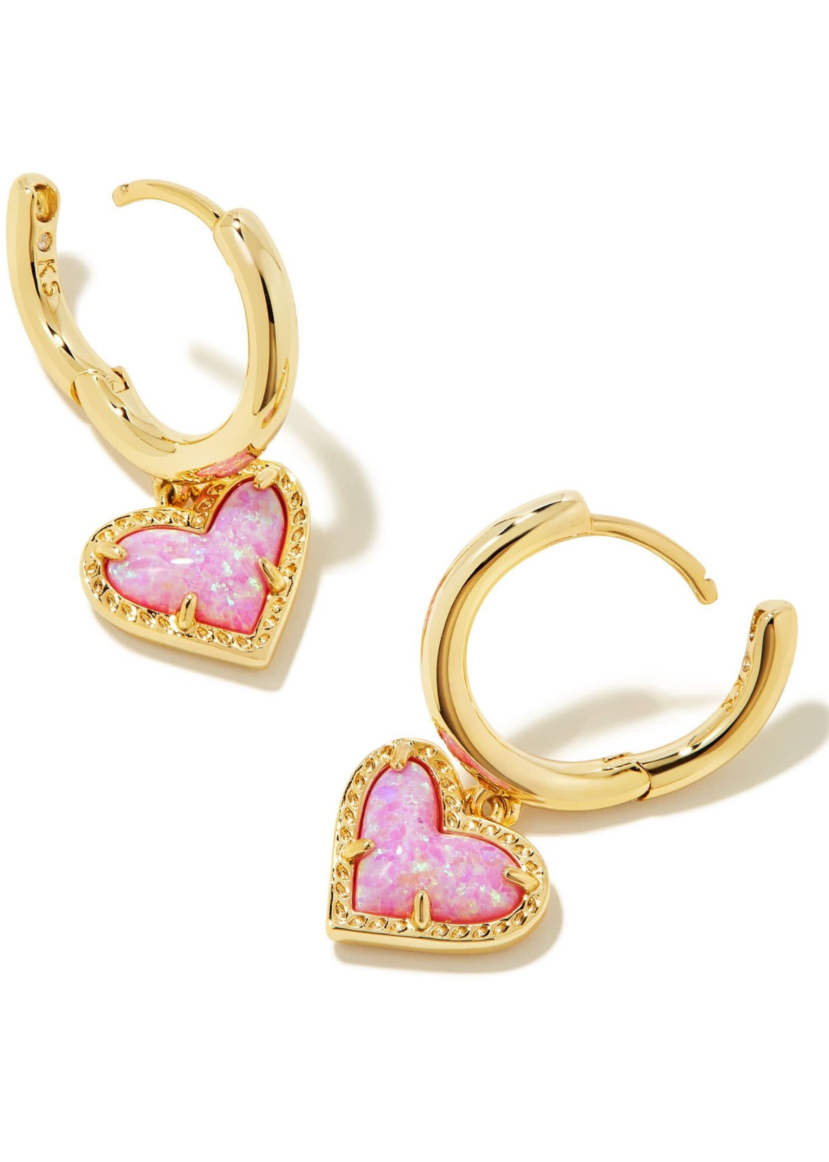 Kendra Scott ARI HEART HUGGIE EARRINGS