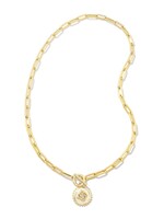 Kendra Scott BRIELLE MEDALLION CHAIN NECKLACE