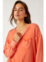 Free People Fade Into You (Mandarin Red)