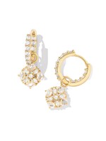 Kendra Scott DIRA CRYSTAL HUGGIE EARRINGS