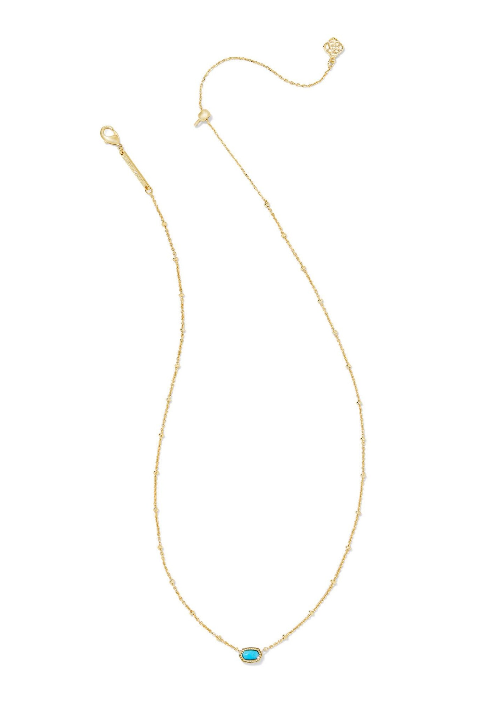 Kendra Scott MINI ELISA SATELLITE SHORT PENDANT NECKLACE