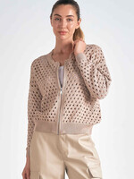 Elan Cardigan Sweater (Stone)