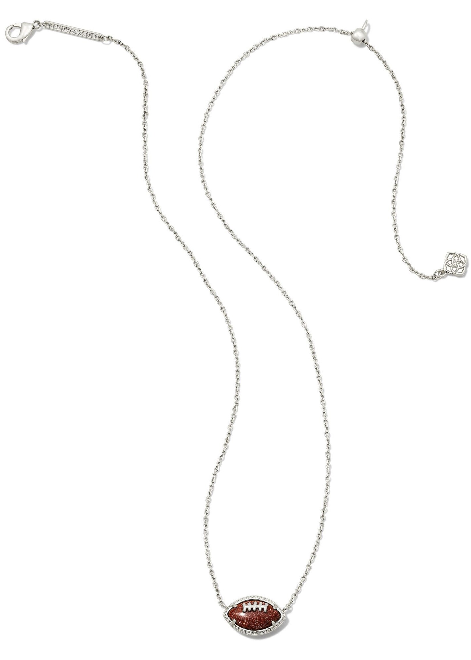 Kendra Scott FOOTBALL SHORT PENDANT NECKLACE