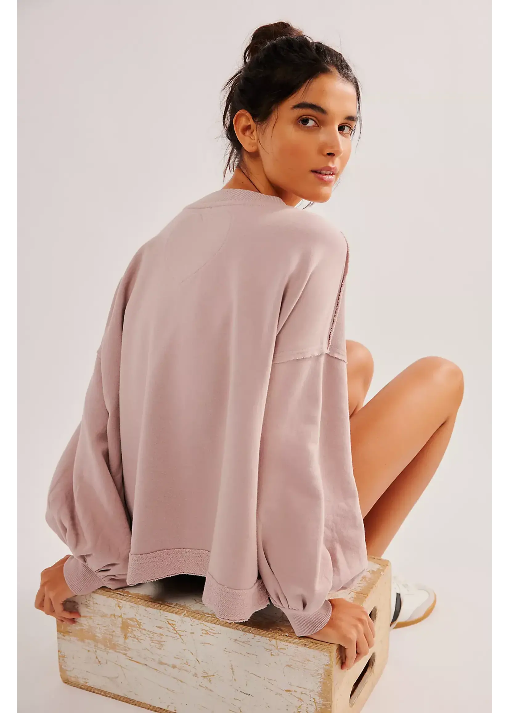 Free People Trish Sweatshirt (Cashmere)