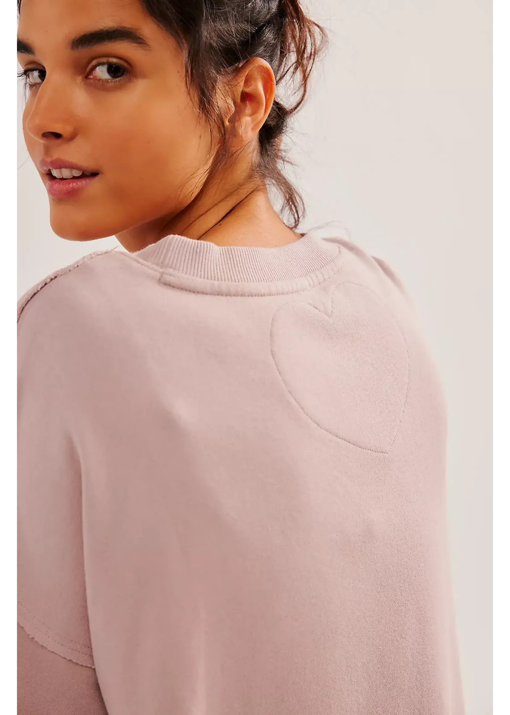 Free People Trish Sweatshirt (Cashmere)