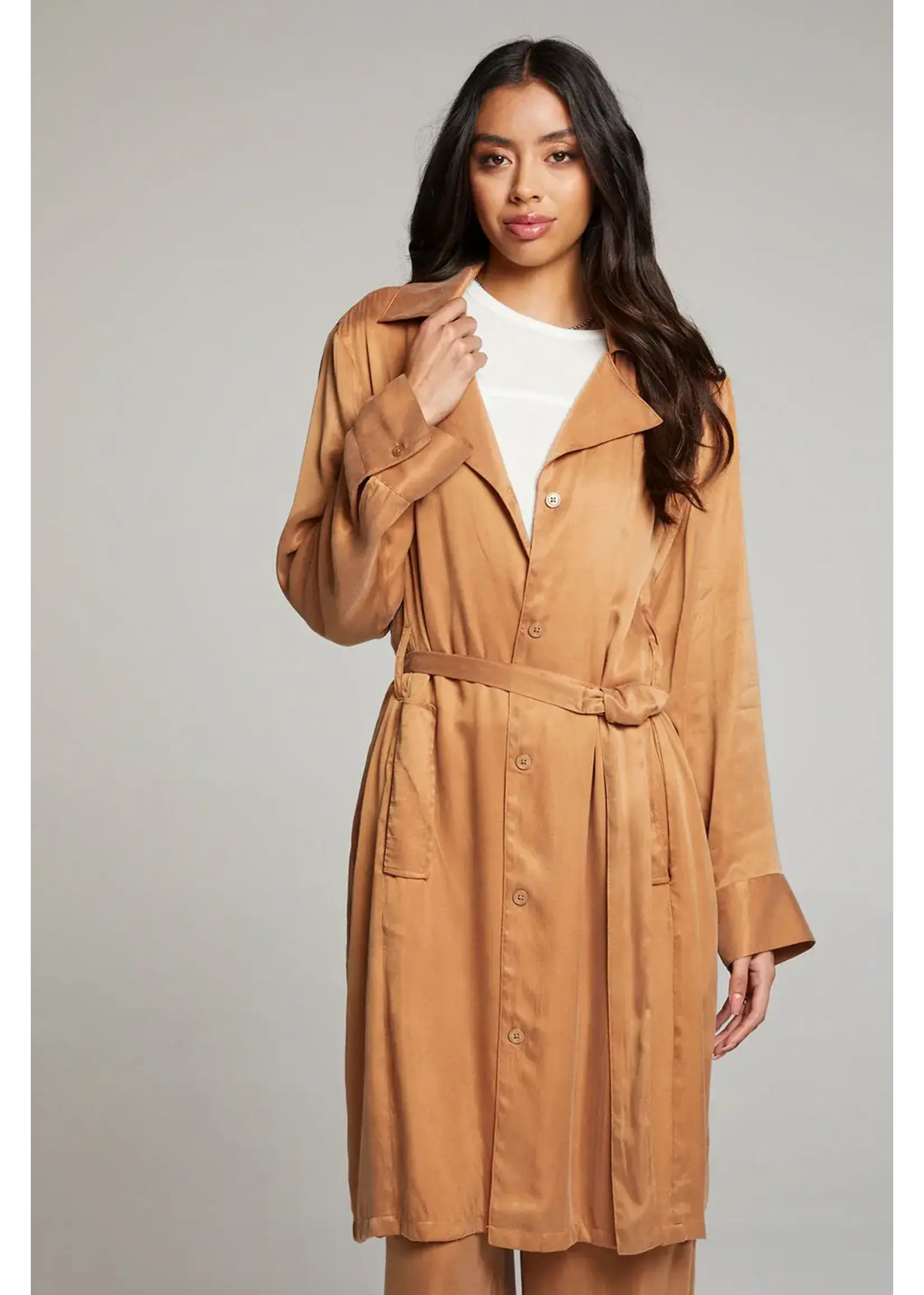 Chaser Ford Toffee Trench Coat (Toffee)