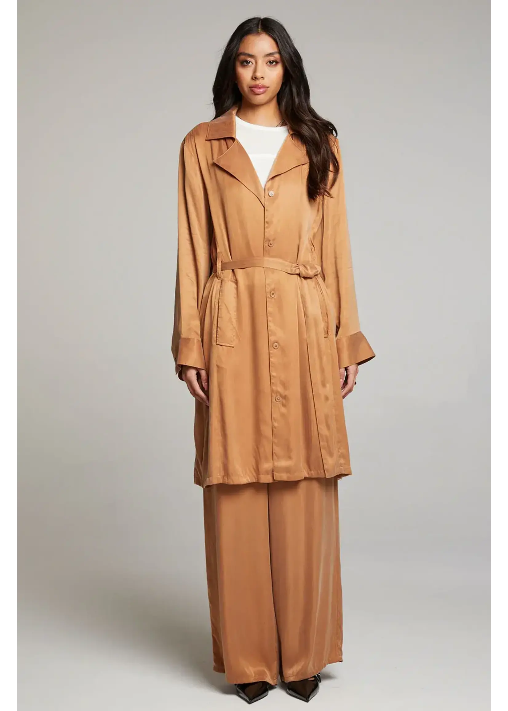 Chaser Ford Toffee Trench Coat (Toffee)