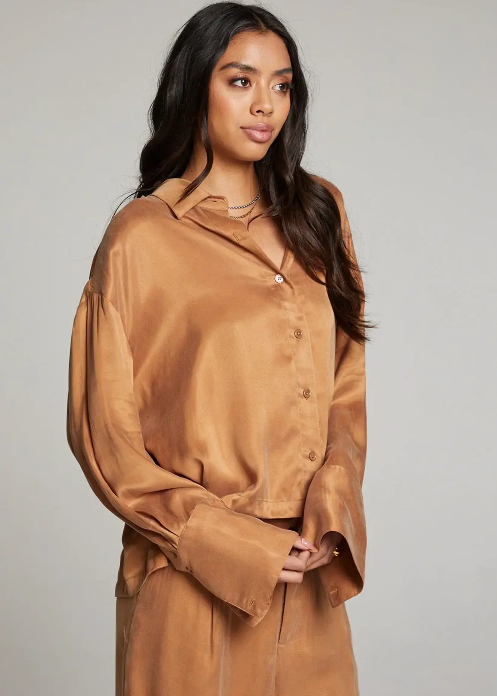 Chaser Corall Button Up (Toffee)