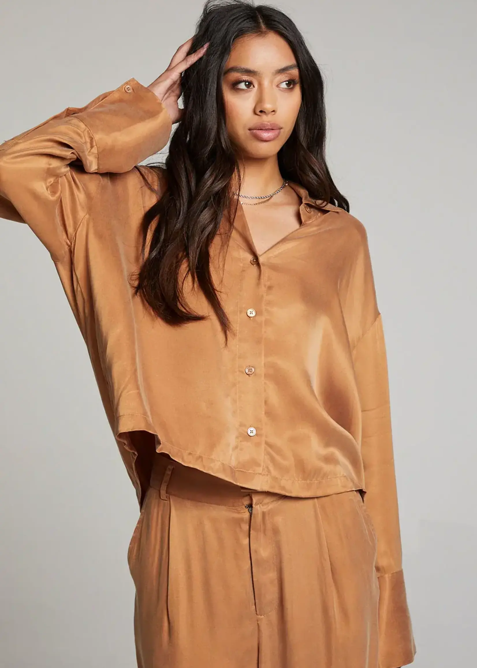 Chaser Corall Button Up (Toffee)