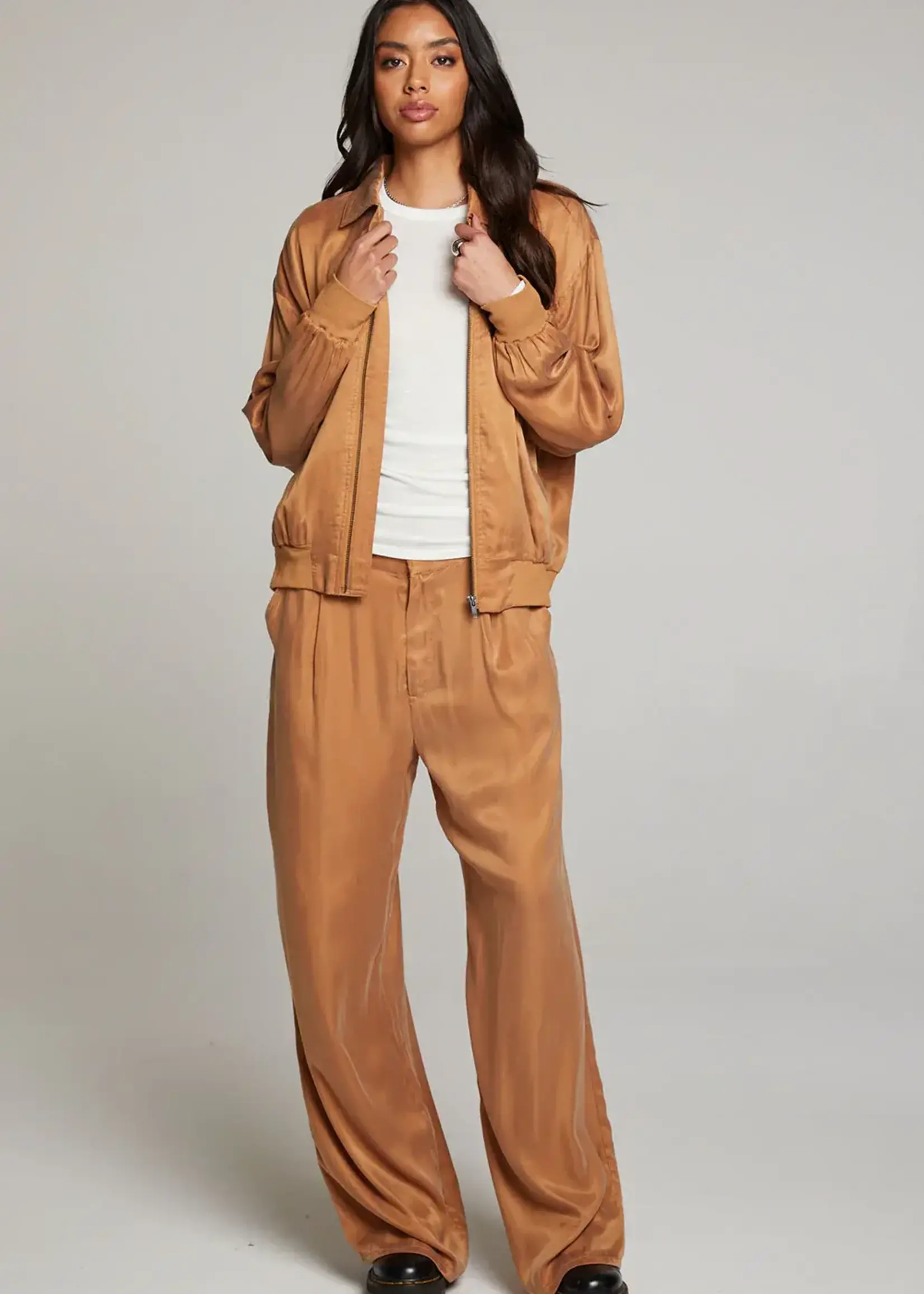 Chaser Zip Up Jacket  (Toffee)