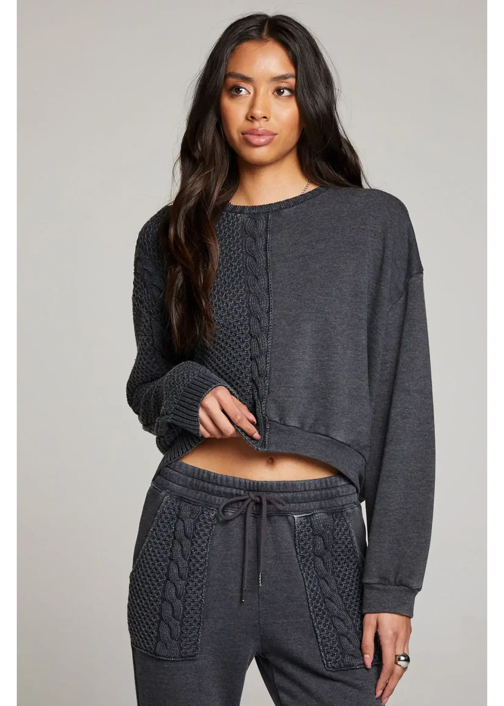 Chaser Sweater ( Licorice)