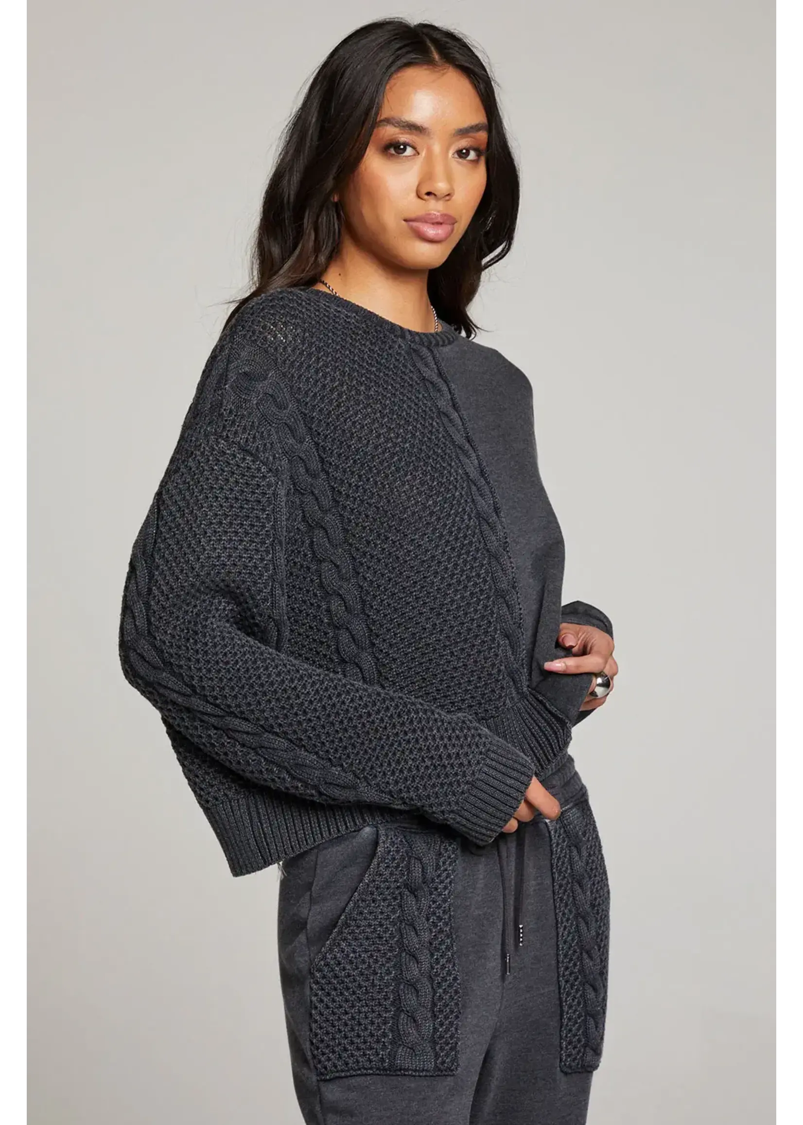 Chaser Sweater ( Licorice)