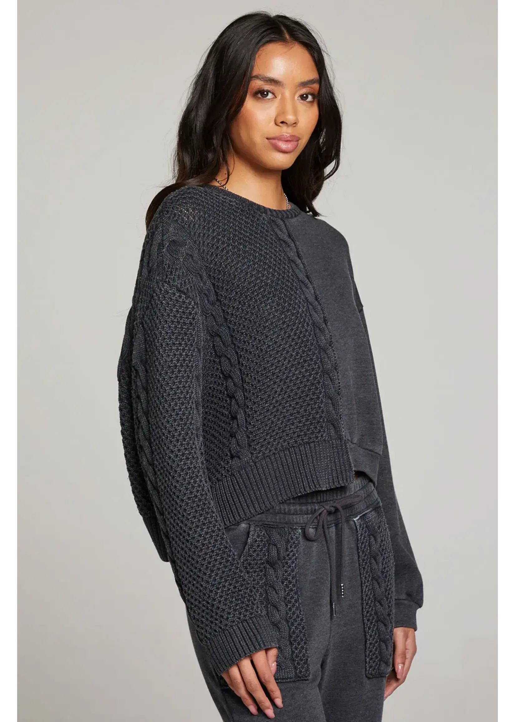 Chaser Sweater ( Licorice)