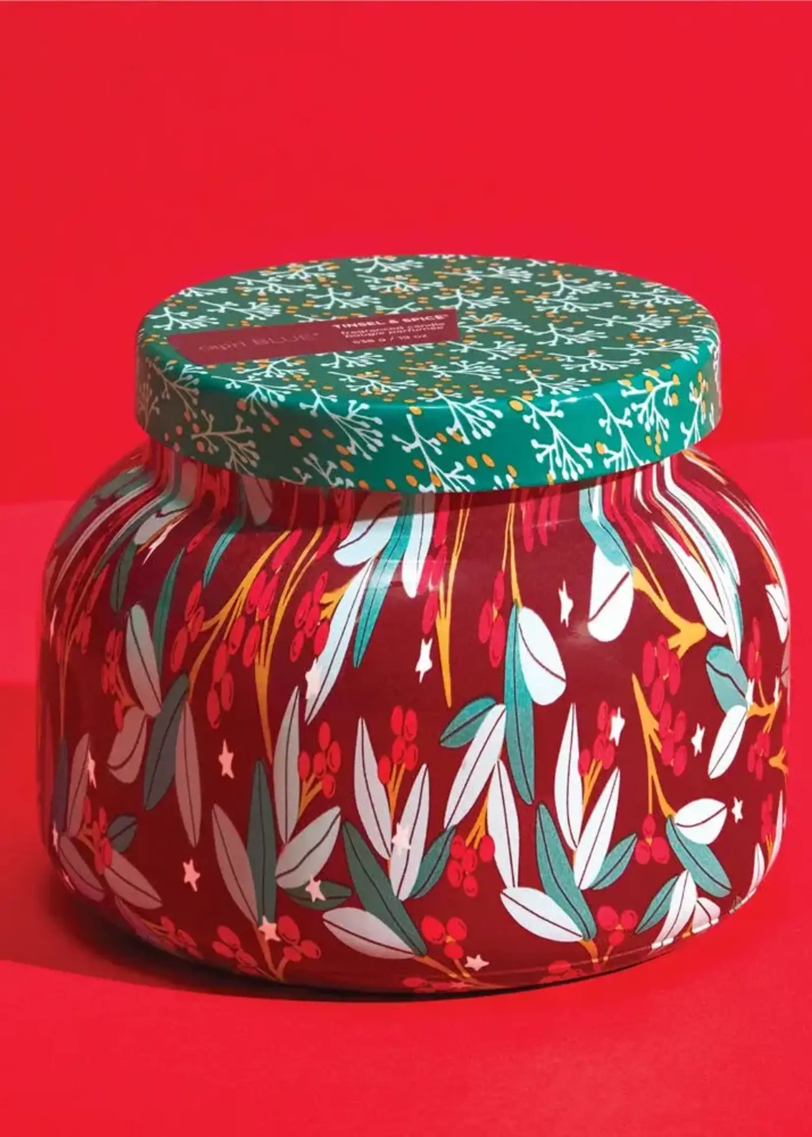 Capri Blue Pattern Play Jar (Tinsel & Spice)