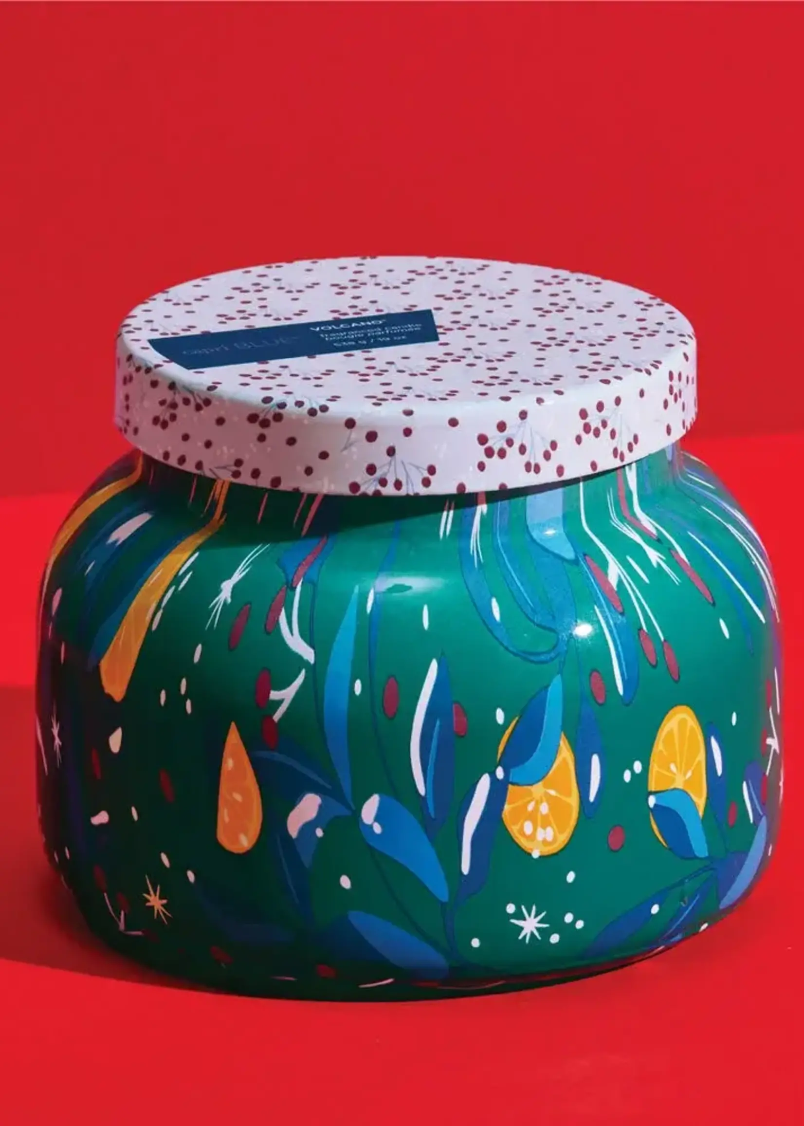 Capri Blue Pattern Play Jar (Volcano)