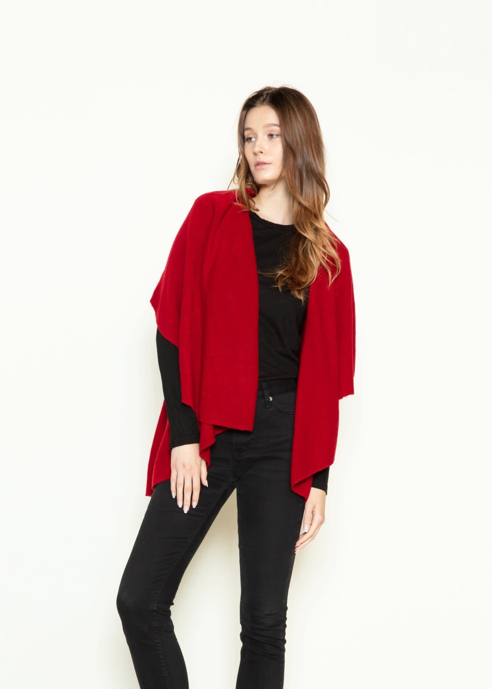 Shawl Vest (Red)