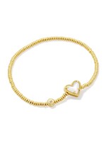 Kendra Scott ARI HEART STRETCH BRACELET