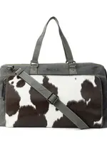 Myra Bag Antelope Mesa Trail Duffel In Black  and White