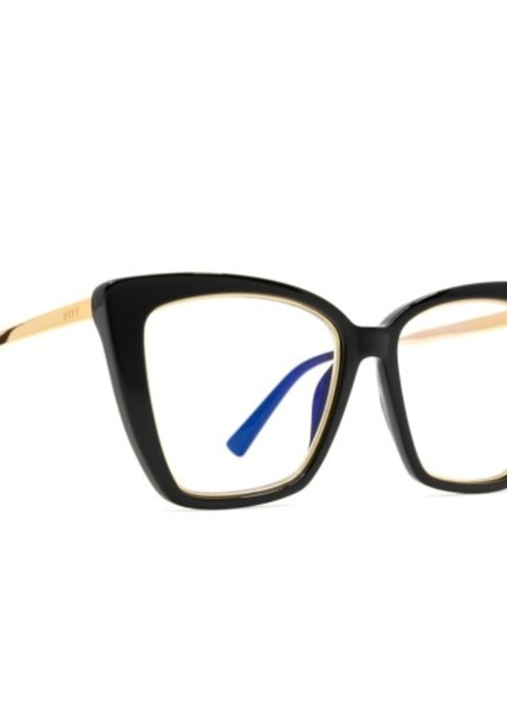 DIFF EYEWEAR / DIME OPTICS becky iv - black + blue light technology