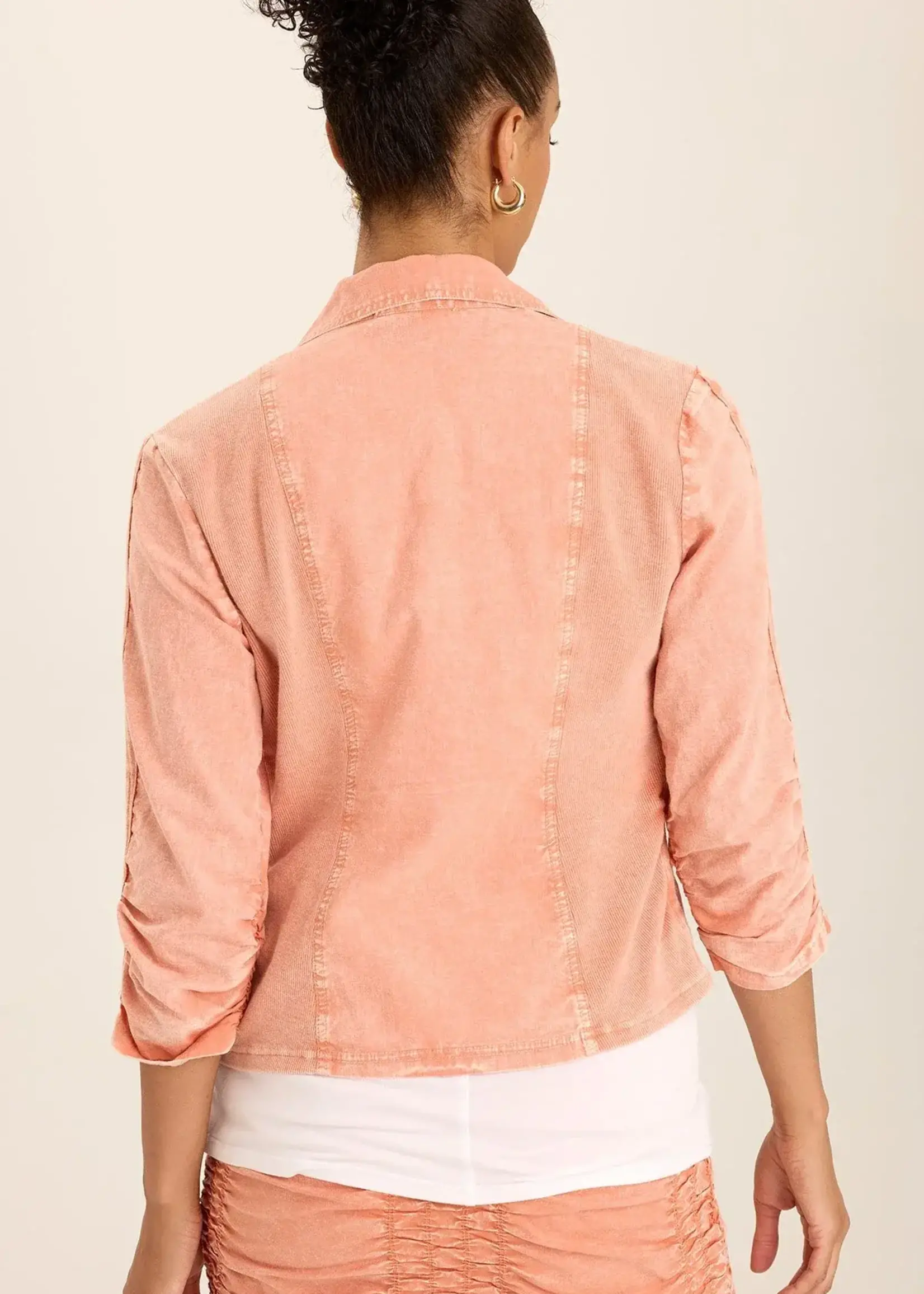 Wearables/XCVI Linen Folksy Jacket (Afterglow)