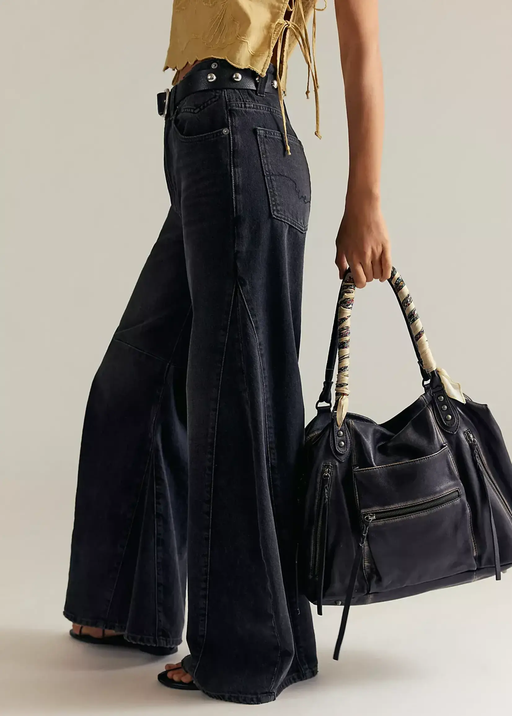 Free People Emerson Tote (Black)