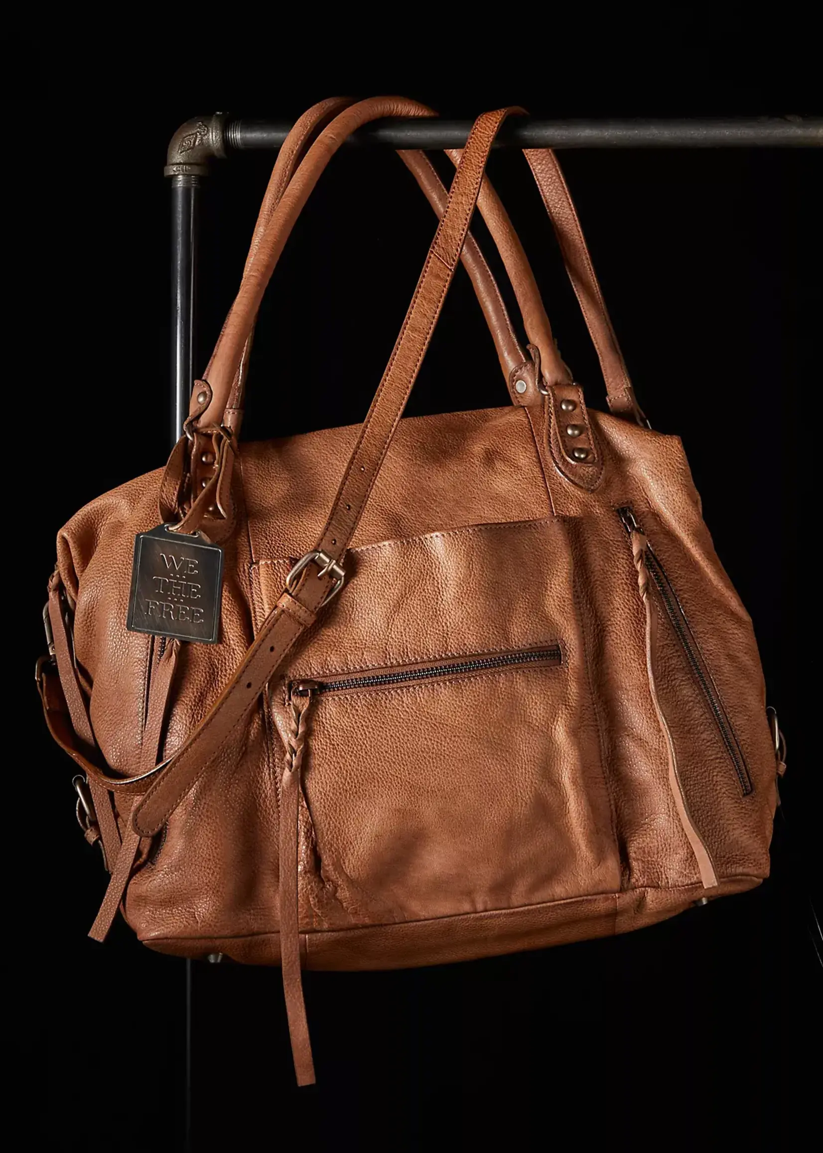 Free People Emerson Tote (Saddle)