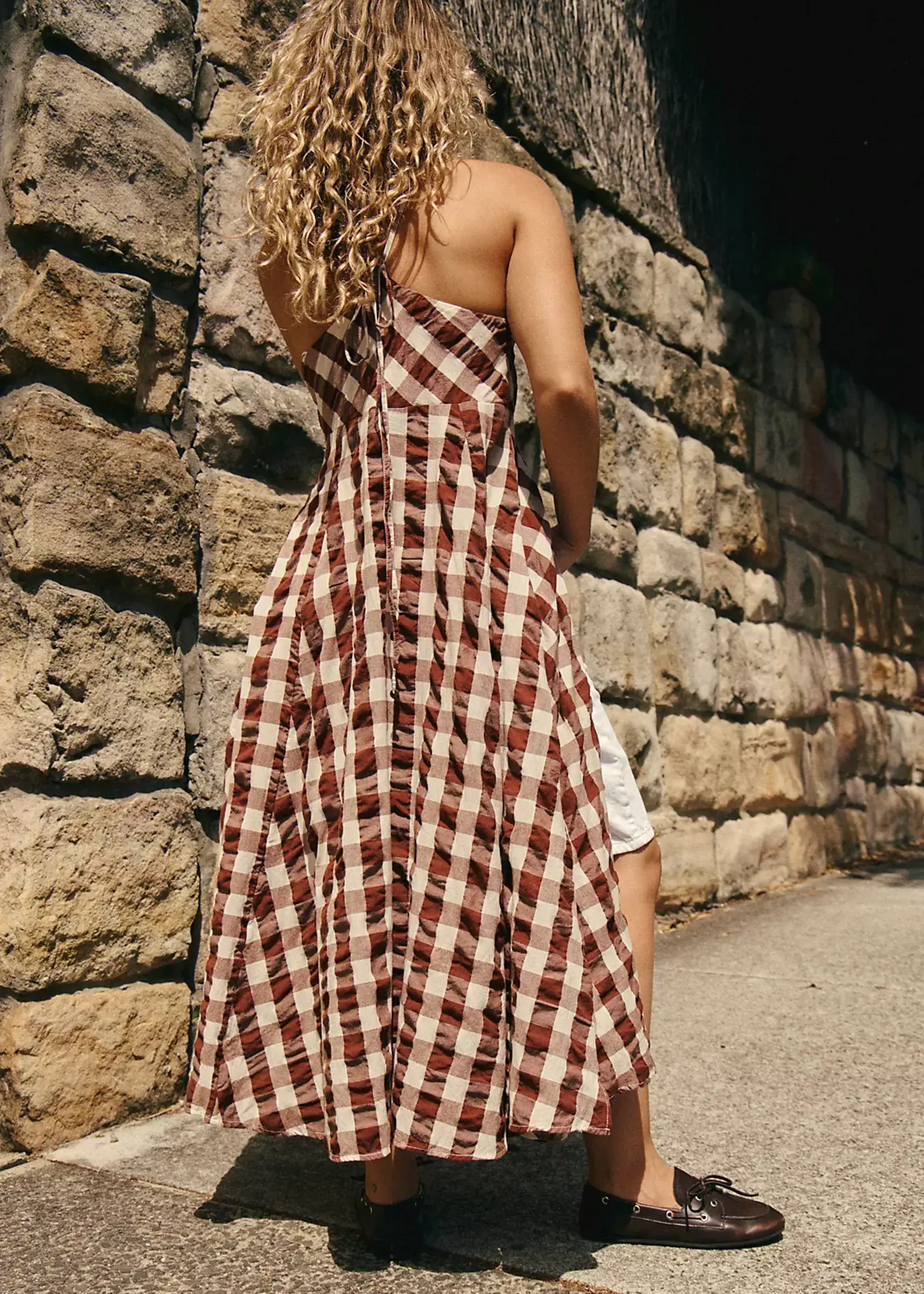 Free People Via Midi (Brown Combo Everley