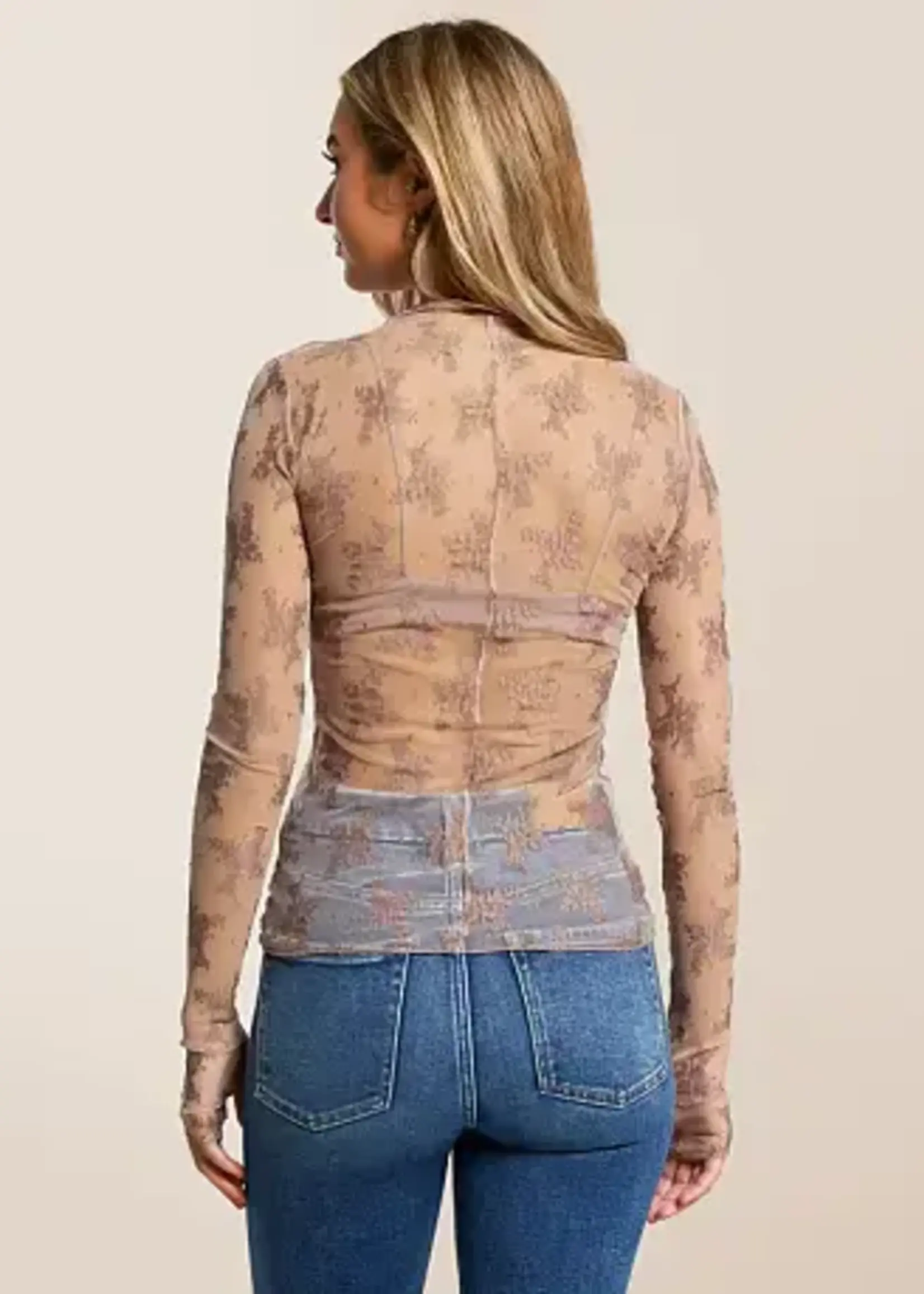 Free People TWO TONE LADY LUX  (Fawn Combo)