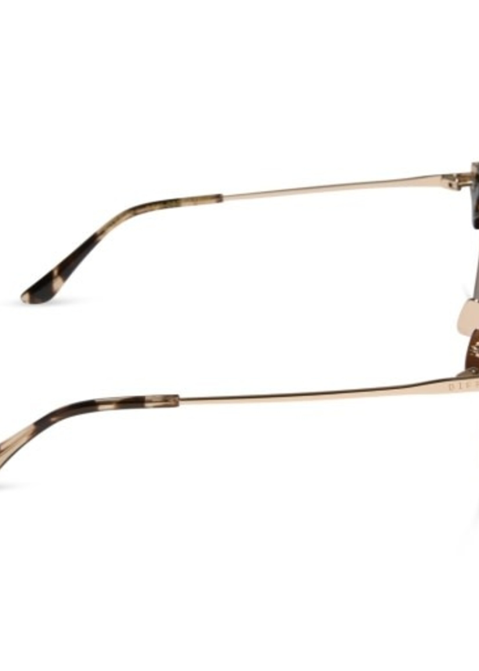 DIFF EYEWEAR / DIME OPTICS capri espresso tortoise + brown