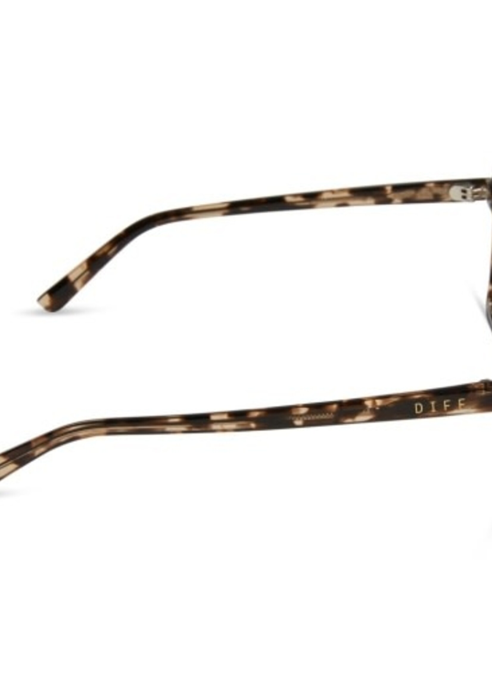 DIFF EYEWEAR / DIME OPTICS esme - espresso tort + brown gradient