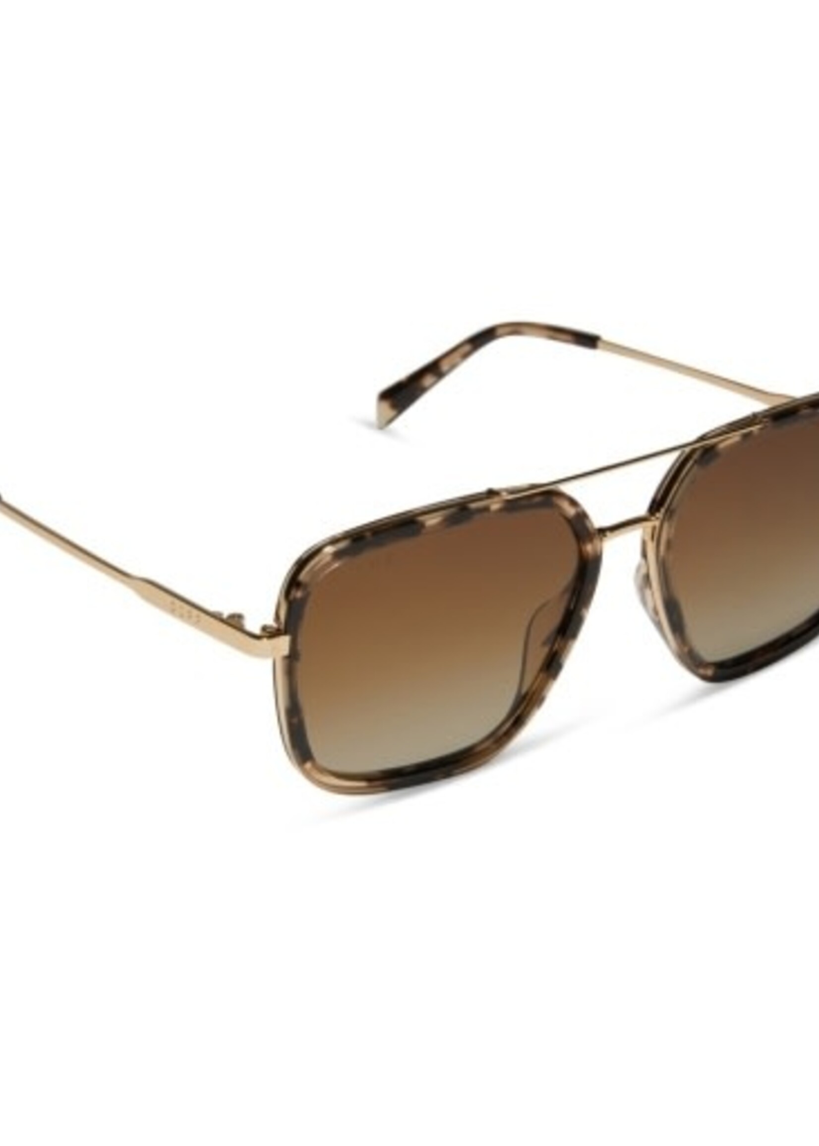 DIFF EYEWEAR / DIME OPTICS jordan espresso tort + brown gradient polarized