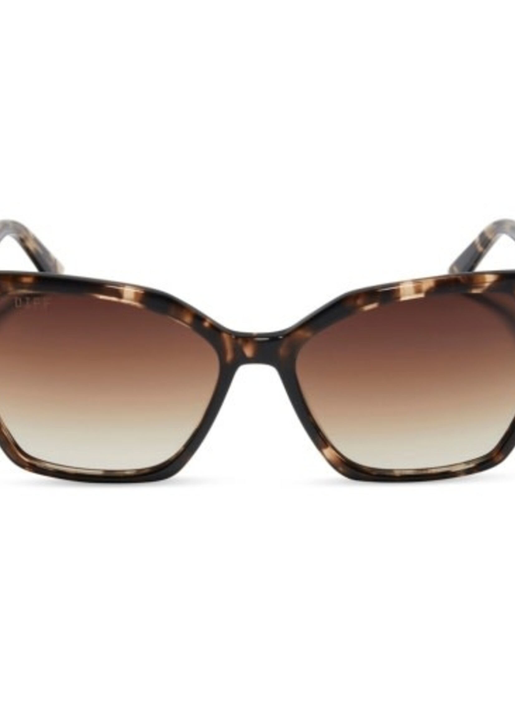 DIFF EYEWEAR / DIME OPTICS vera - espresso tort + brown gradient polarized