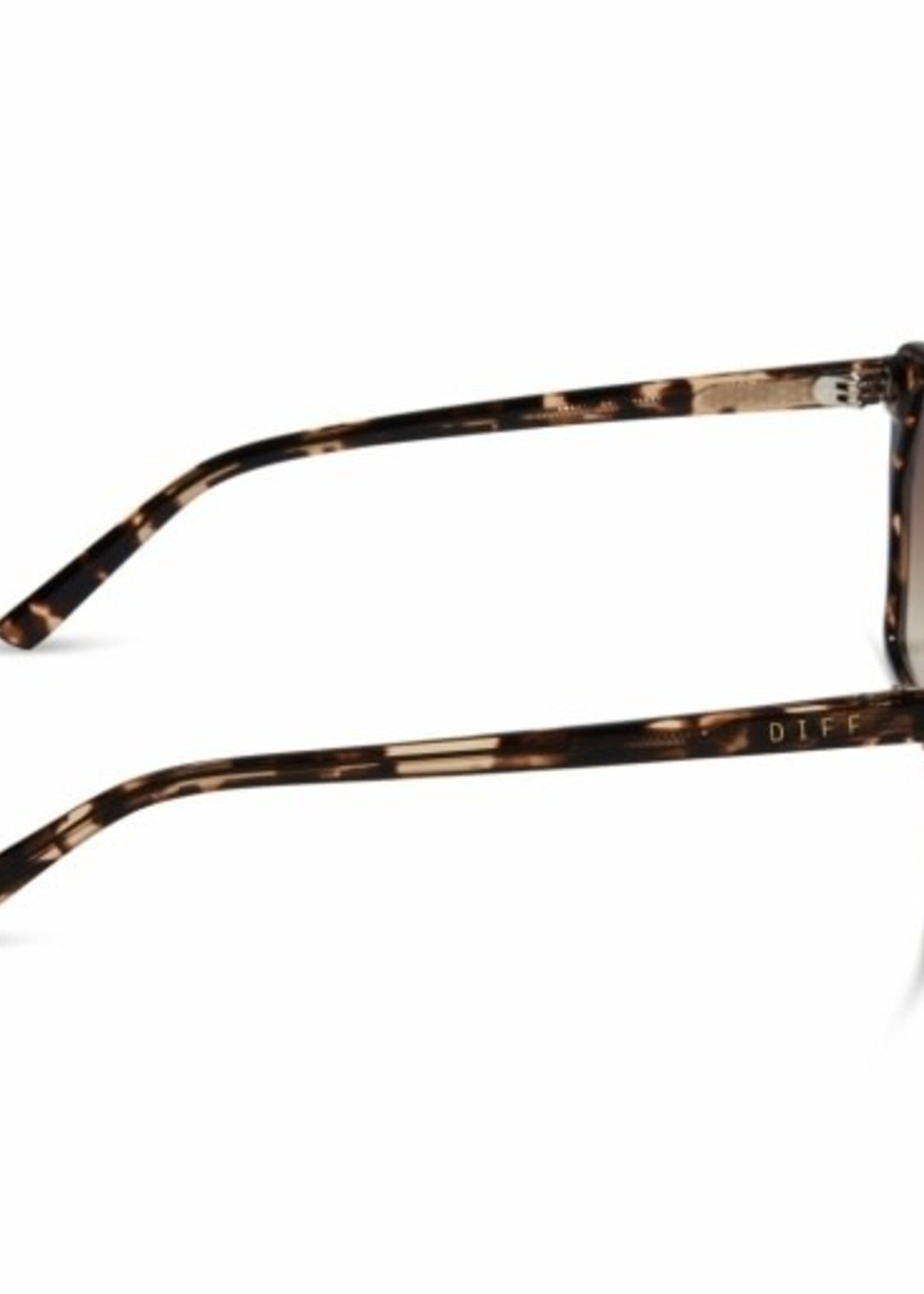 DIFF EYEWEAR / DIME OPTICS vera - espresso tort + brown gradient polarized