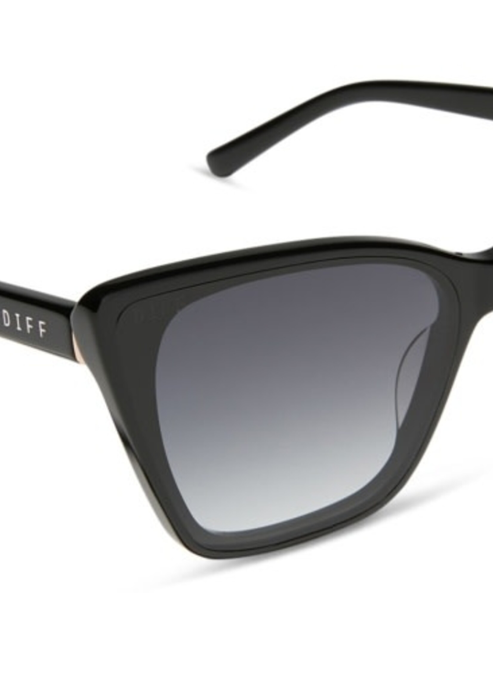 DIFF EYEWEAR / DIME OPTICS alina black + grey gradient