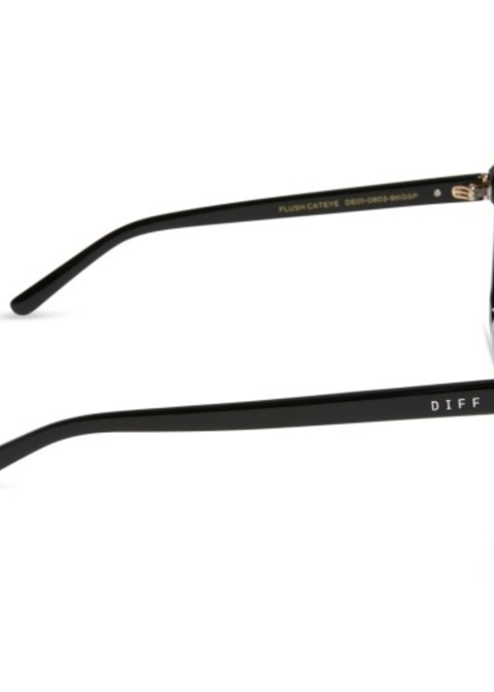 DIFF EYEWEAR / DIME OPTICS alina black + grey gradient