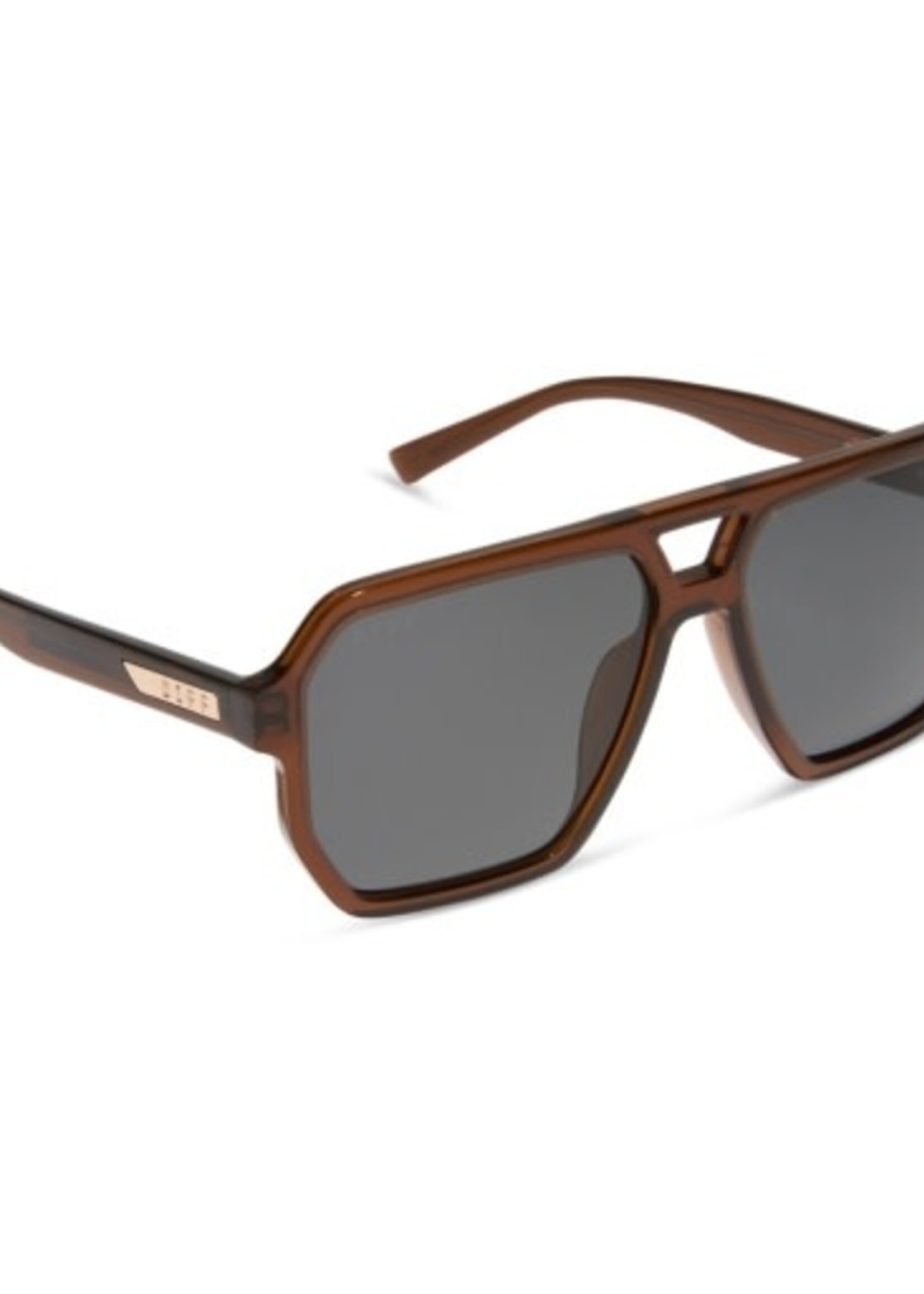 DIFF EYEWEAR / DIME OPTICS cameron whiskey + grey polarized