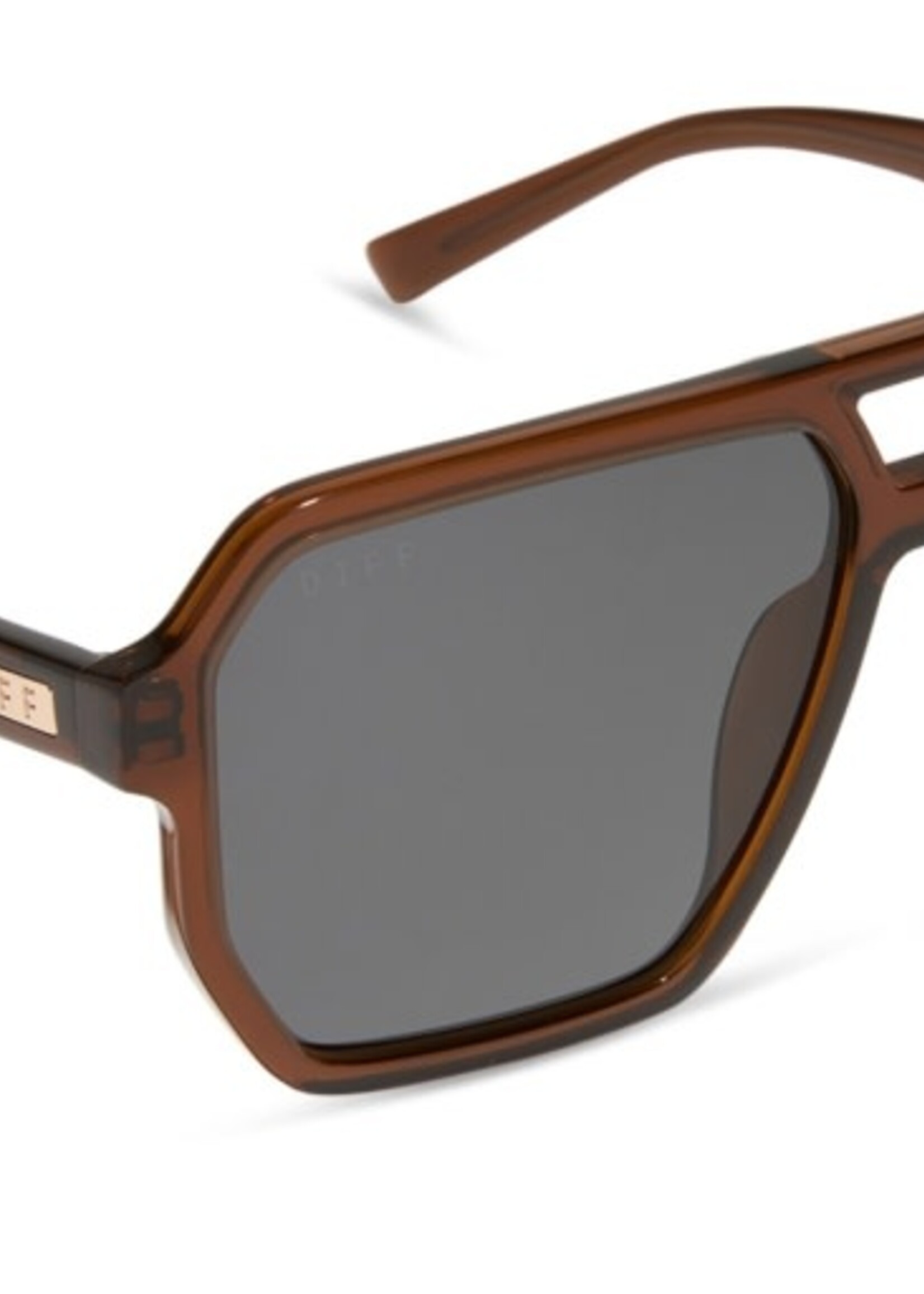 DIFF EYEWEAR / DIME OPTICS cameron whiskey + grey polarized