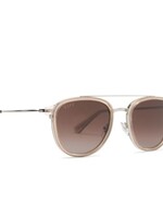 DIFF EYEWEAR / DIME OPTICS camden - vintage crystal + brown gradient pol