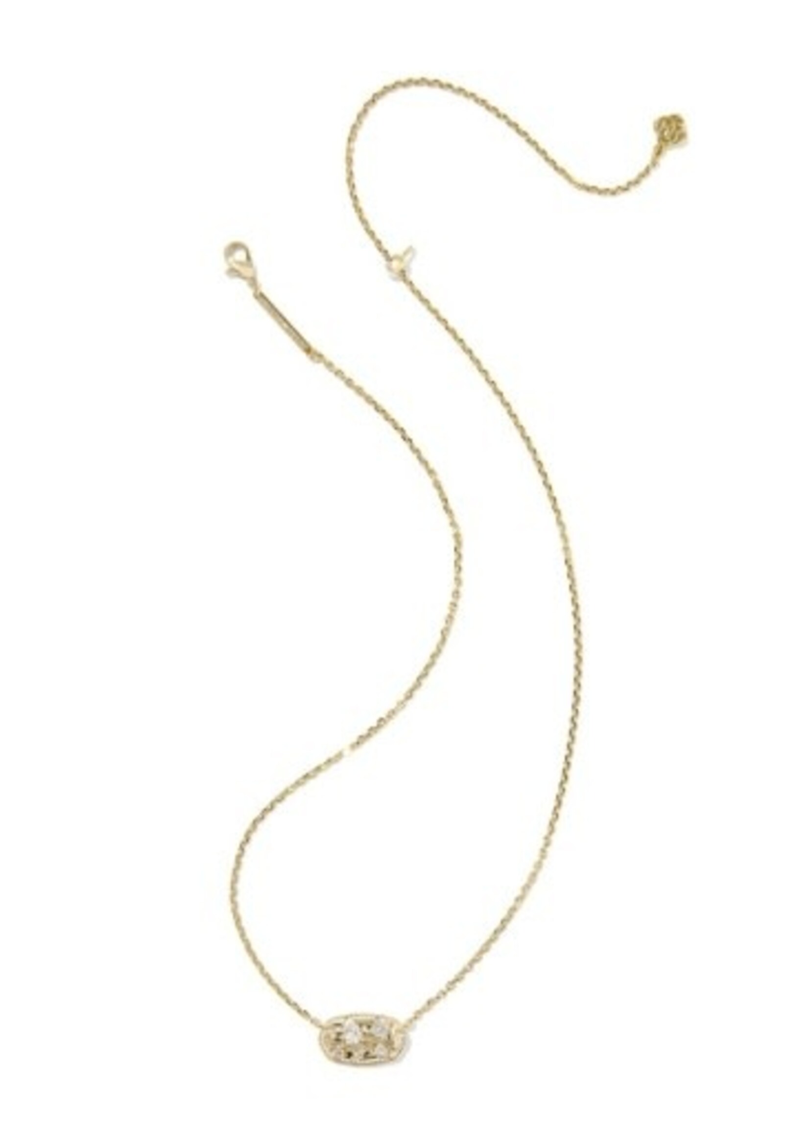 Kendra Scott HOLLAND CRYSTAL SHORT PENDANT NECKLACE