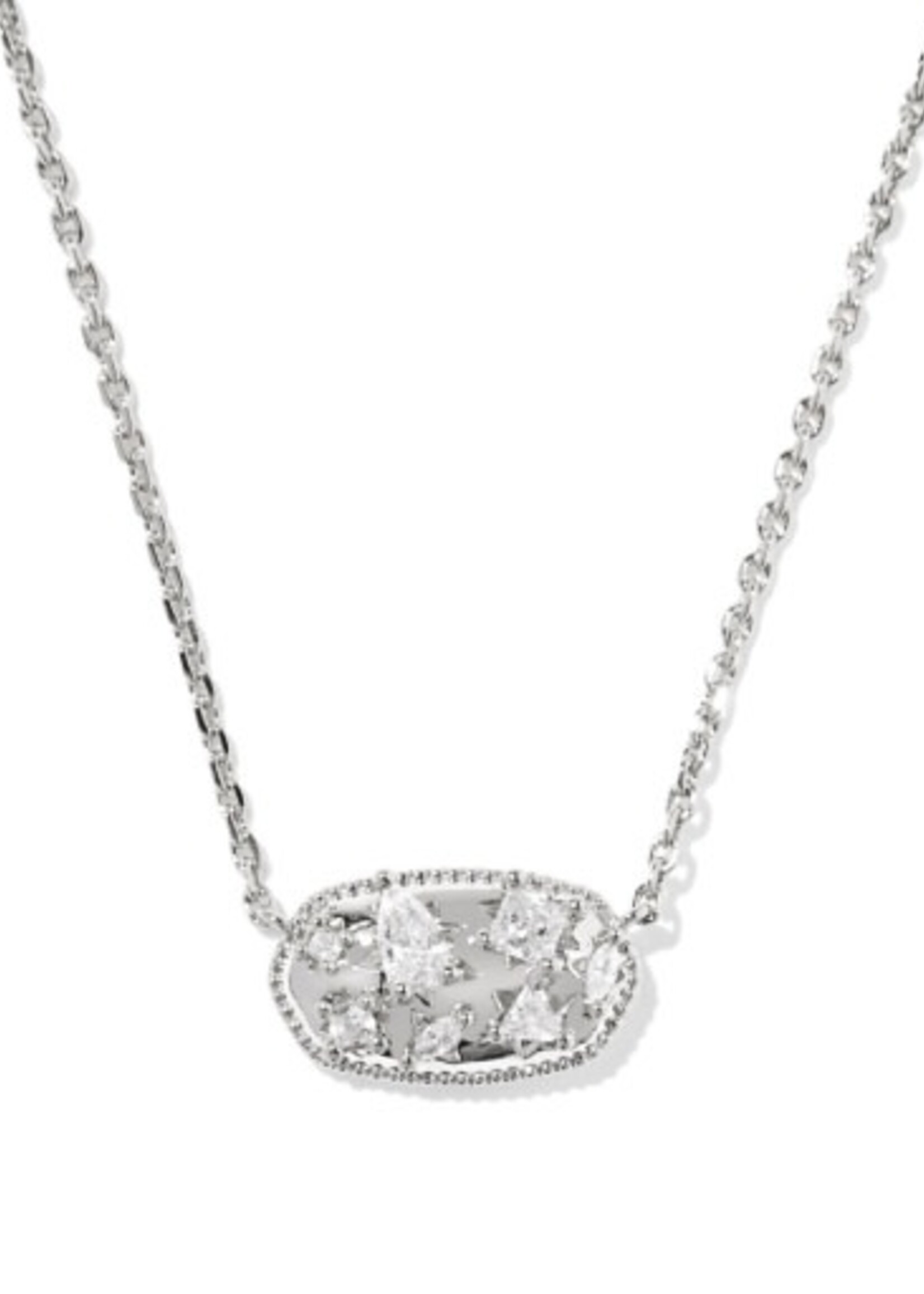 Kendra Scott HOLLAND CRYSTAL SHORT PENDANT NECKLACE