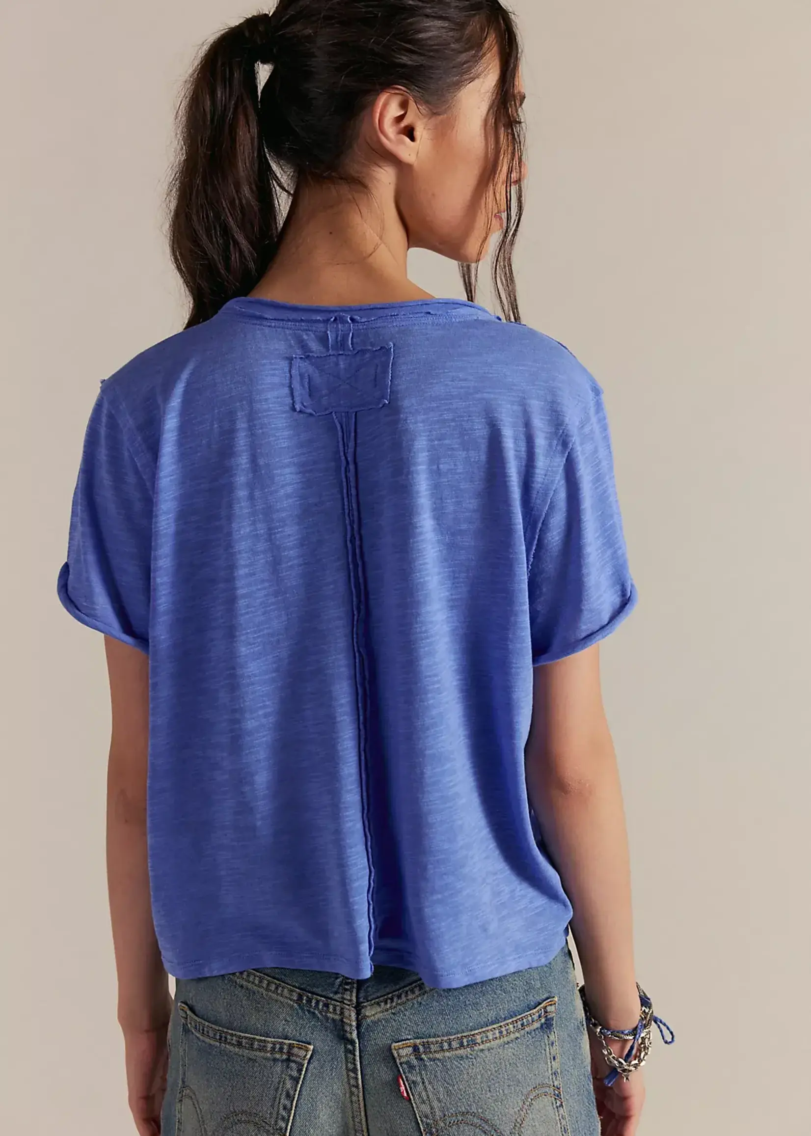 Free People Take 2 Tee (Cornflower)