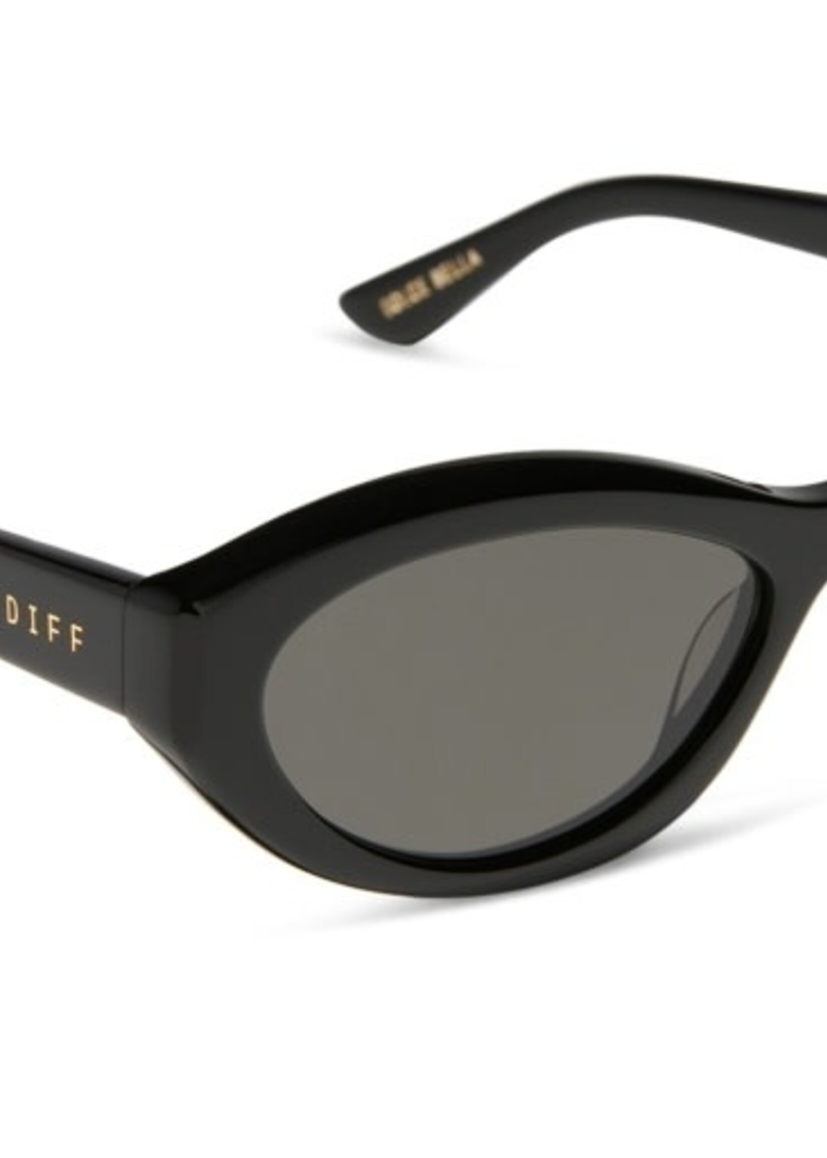 DIFF EYEWEAR / DIME OPTICS Dolce bella black + grey