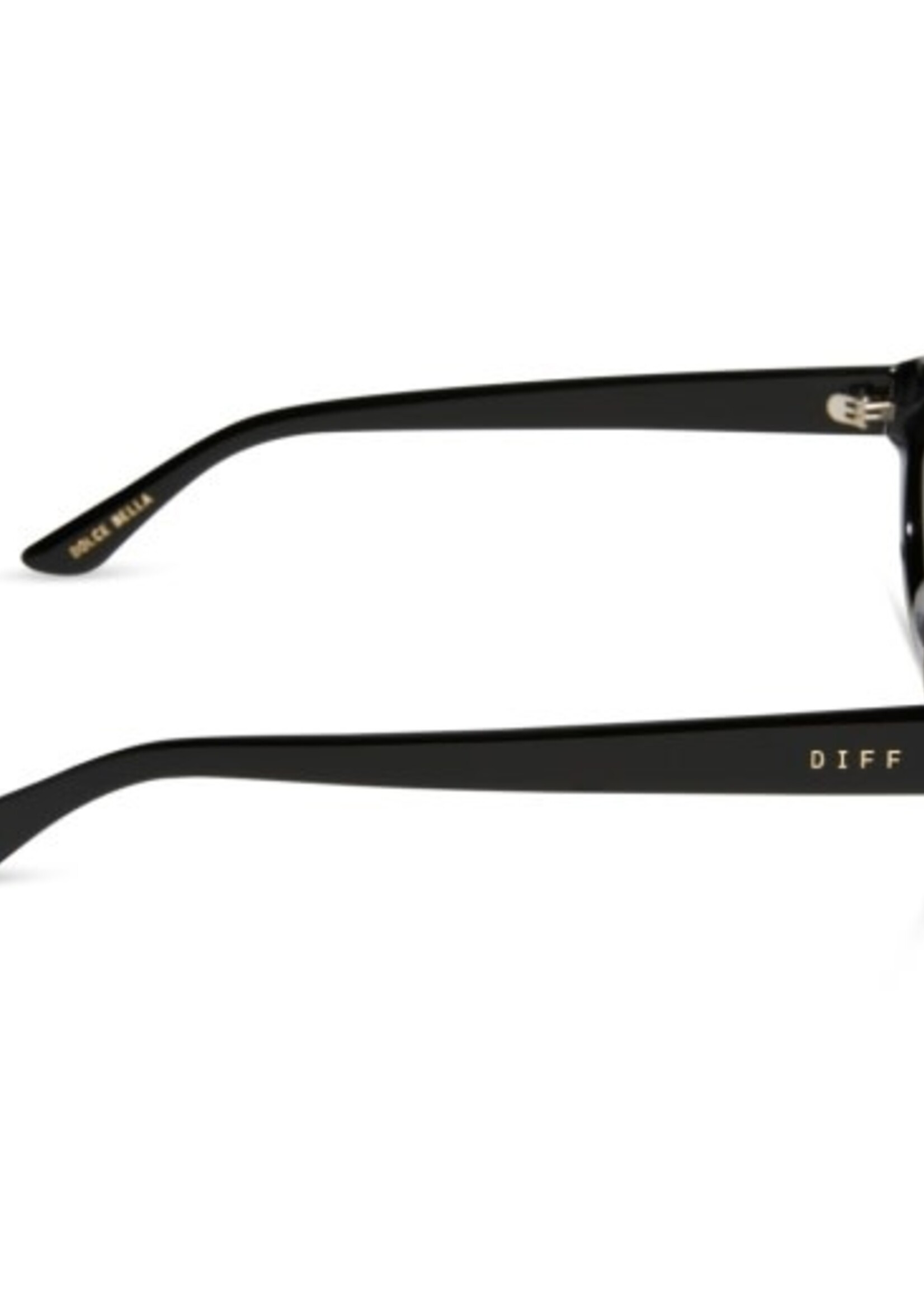 DIFF EYEWEAR / DIME OPTICS Dolce bella black + grey