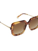 DIFF EYEWEAR / DIME OPTICS Sandra brown fleur + brown gradient polarized