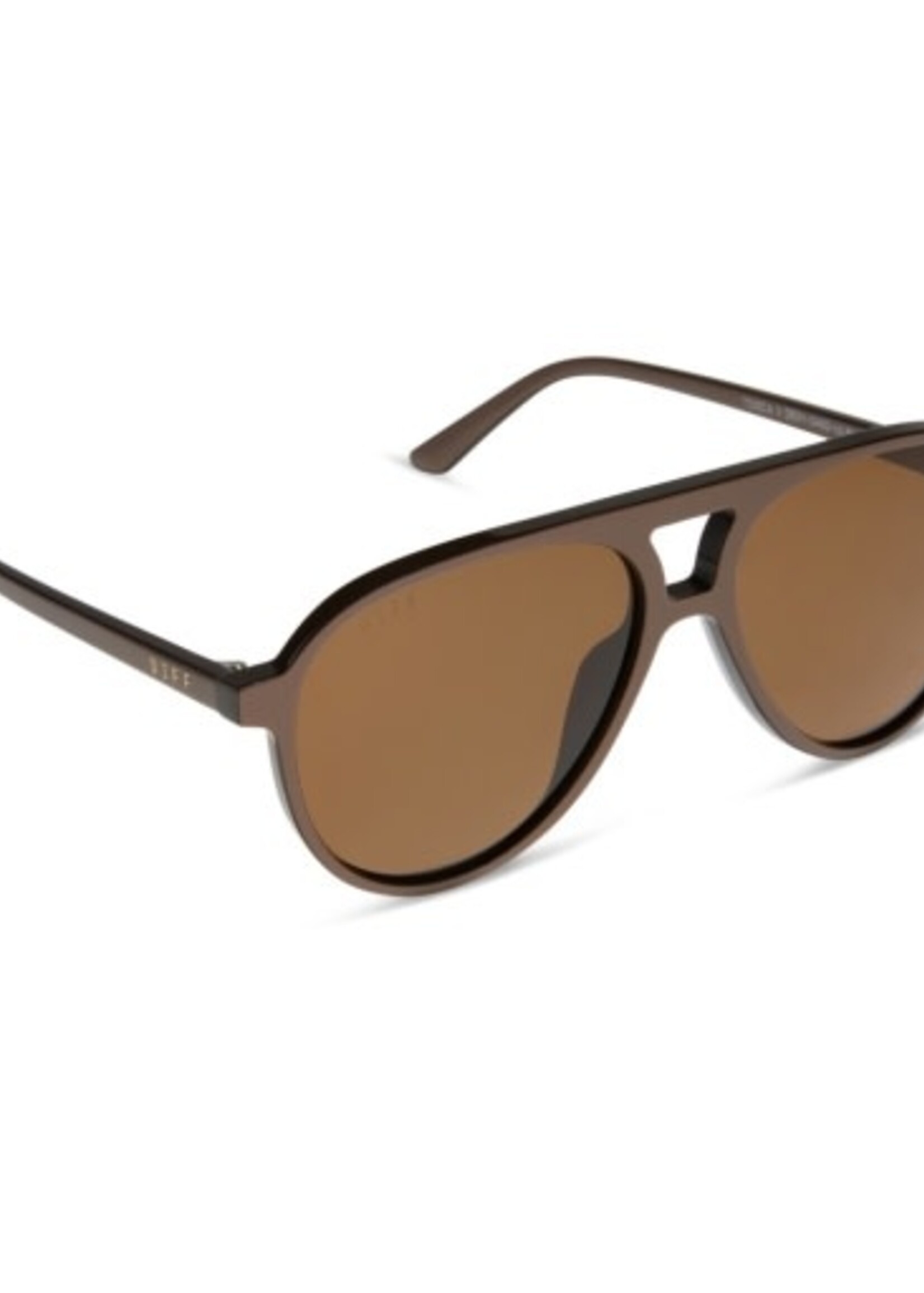 DIFF EYEWEAR / DIME OPTICS Tosca ii moscow mule + brown polarized