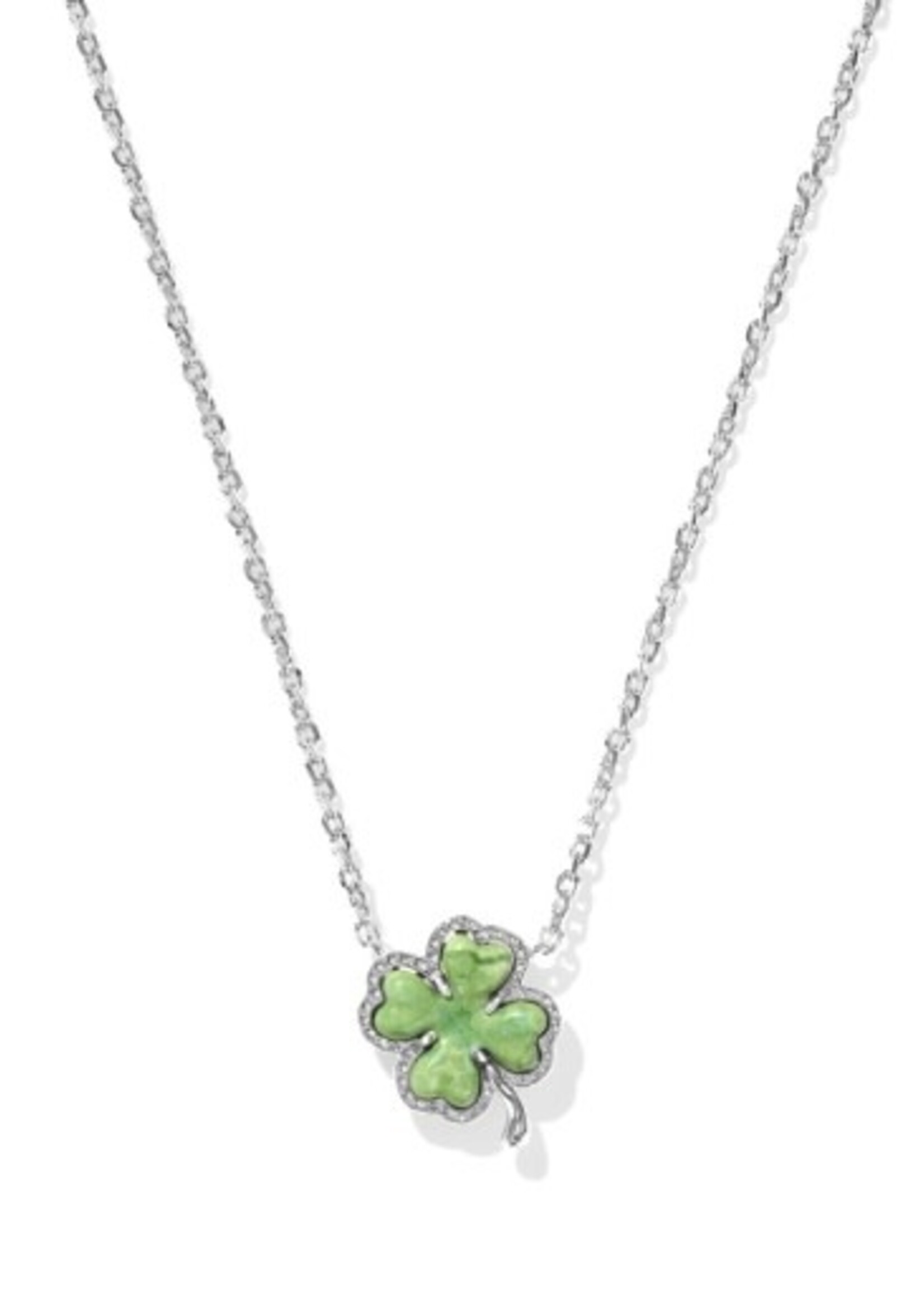 Kendra Scott CLOVER SHORT PENDANT NECKLACE