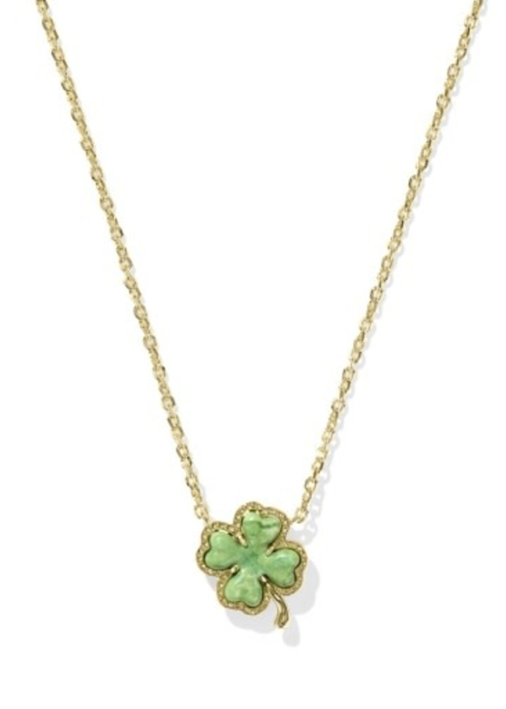 Kendra Scott CLOVER SHORT PENDANT NECKLACE