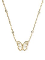 Kendra Scott CAILEY BUTTERFLY SHORT PENDANT NECKLACE