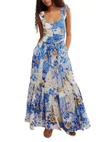 Free People Sasha Maxi (Porcelain Combo)